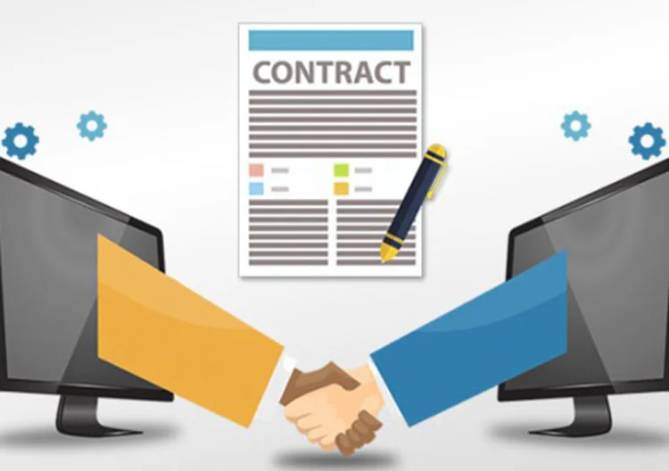 Smart Contract via Bitcoin